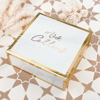 Gold Bride Gift Box